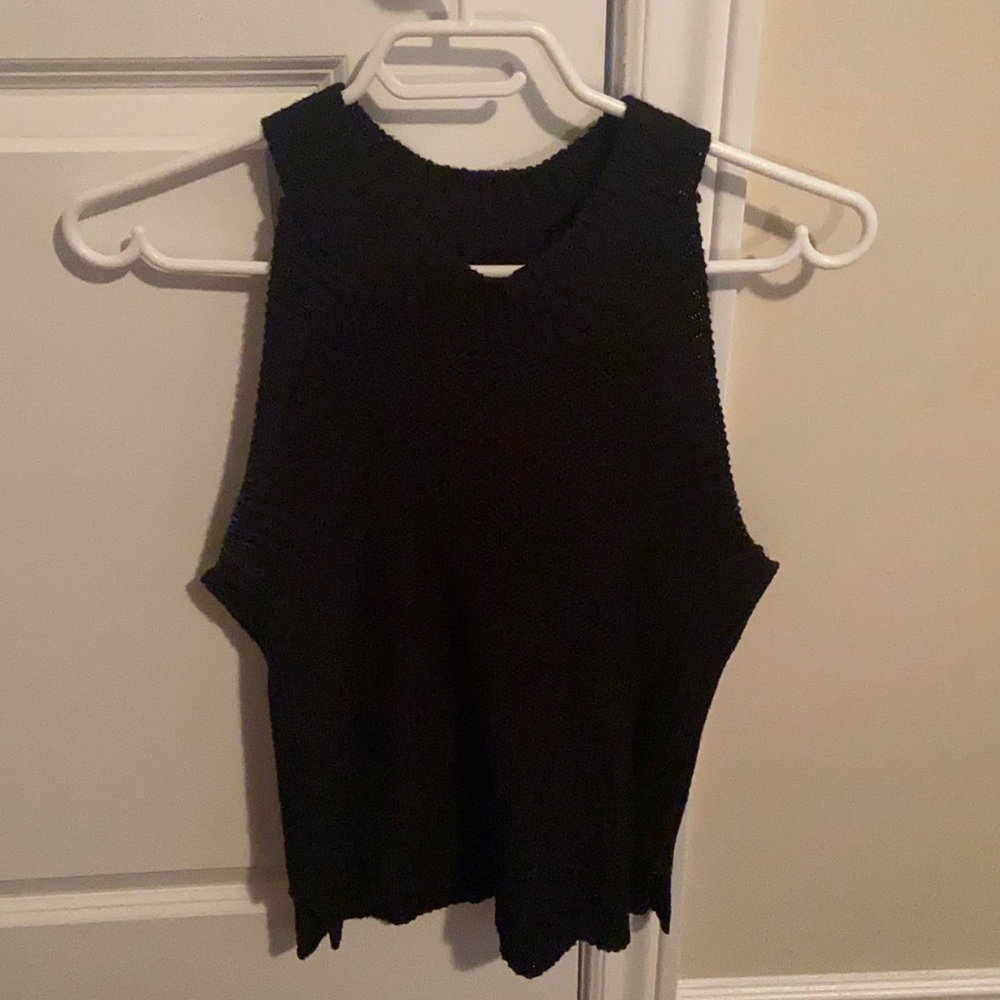 Knit tank top